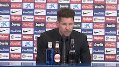 Simeone: "Estoy convencido de que podemos remontar"