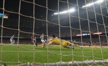 01/11/14 10ª Jornada Barcelona - Celta de Vigo
Parada de Sergio Álvarez porteo del Celta