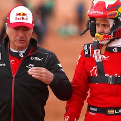 Sainz recela de Al Attiyah: "No había ningún tipo de fallo"