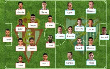 Posibles onces para la jornada 30 de la Liga Santander