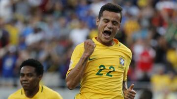 Brasil aplasta a Haití con un hat-trick de Philippe Coutinho