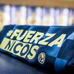 América saldrá a calentar con el mensaje #FuerzaNicos