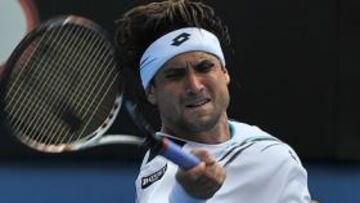 <b>MOLESTO. </b>David Ferrer ganó a Chela, pese a su quiste en la muñeca, y ahora aguarda Gasquet.
