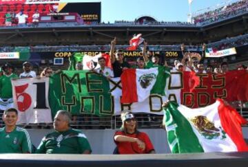 Afición mexicana puso el ambiente en el Levi's Stadium