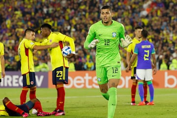 La Selección Colombia, ya clasificada para el Mundial Sub 20, empató 0-0 ante Brasil por la cuarta fecha del hexagonal final del Sudamericano. Gustavo Puerta falló penal y Jhojan Torres fue expulsado.