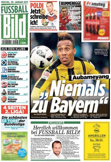 Aubameyang: "Real Madrid no lo es todo en el mundo"