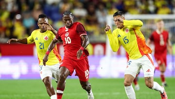 Colombia empata ante Canadá