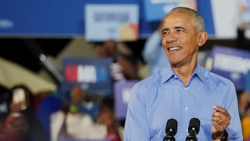 Obama is urging voters to support Newsom’s redistricting campaign in California, and warns that next month’s special election could determine the fate of the country.