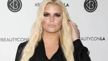 Jessica Simpson en la Beautycon en Los Angeles, California. Julio 14, 2018.