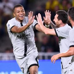 Mbappé brace as PSG go top and prepare for Juventus