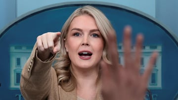 Una jueza dejó en libertad a Bruna Ferreira, ex esposa del hermano de Karoline Leavitt, tras meses en detención migratoria. REUTERS/Evelyn Hockstein