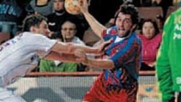 <b>DE PASO. </b>Juanín García hasta febrero no volverá a Barcelona.