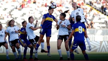 Colo Colo tropieza ante Boca en la gran Noche Alba femenina