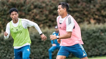Millonarios recupera a su capitán: Mackalister Silva vuelve a entrenamientos