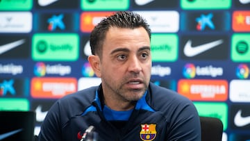 Xavi: “Si ganamos, damos un golpe en la mesa”