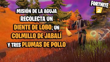 ¿Cómo conseguir dientes de lobo, colmillos de jabalí y plumas de pollo en Fortnite Temporada 6?