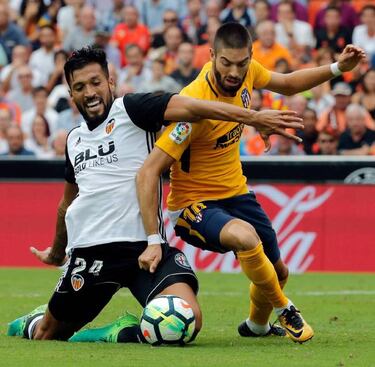 Carrasco, one game away from being heralded on Atlético's Walkway of Fame