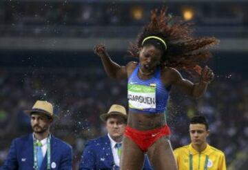 Caterine Ibargüen logra medalla de oro en los Juegos Olímpicos