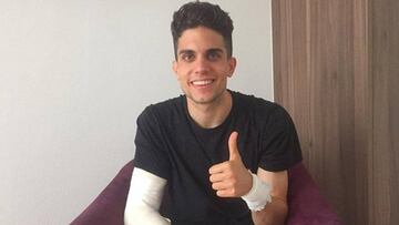 Bartra estará un mes de baja