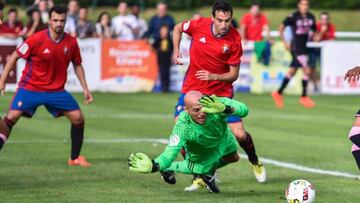 Un gol de Keman da la victoria al Osasuna sobre el Sevilla Atlético