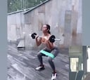 Georgina arrasa en Instagram con su entrenamiento tras volver de vacaciones