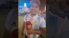 Entrevistamos a un “argentino” tras el partido ante Chile y no podrás creer lo que pasó