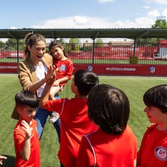 La Fundación Atlético y Carla Pereyra se unen a ‘Jugadas para marcar un #GolALaEpilepsia’
