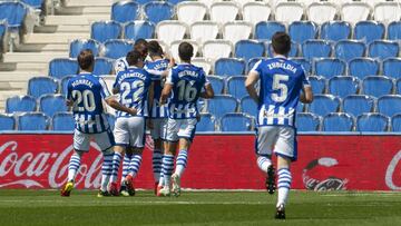 18/04/21 PARTIDO PRIMERA DIVISION
REAL SOCIEDAD - SEVILLA
GOL DE CARLOS FERNANDEZ 1-0 ALEGRIA