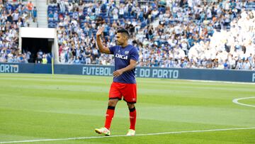 Radamel Falcao García, delantero colombiano de Rayo Vallecano