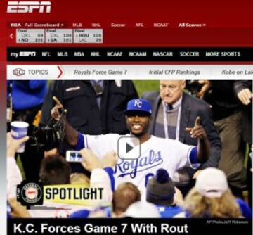 Portadas de la prensa extranjera