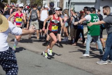 El lado B del Maratón de Boston