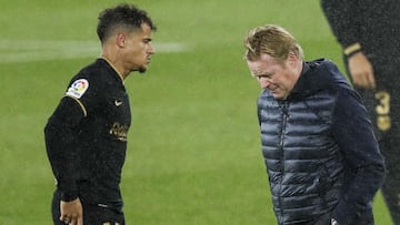 Coutinho injury forces Koeman to do some forward thinking