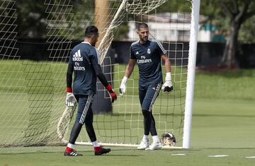 Keylor Navas y Kiko Casilla.