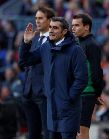 Ernesto Valverde entrenador del Barcelona 