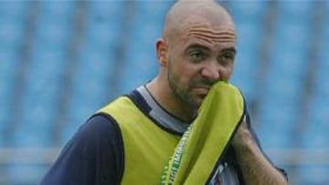 <B>MOLESTO.</B> Iván de la Peña ha mostrado su malestar por las declaraciones de su entrenador el pasado sábado.