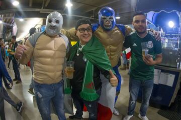 Las mejores postales del color y la emoción previo al México vs Croacia