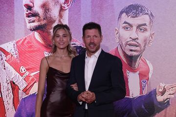 Carla Pereyra y Diego Pablo Simeone.