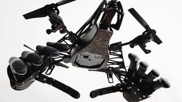 Así son los drones con manos impresos en 3D