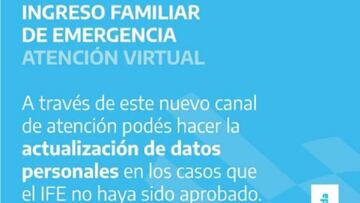 Bono ANSES IFE: ¿hay forma de reclamar para obtener la ayuda?