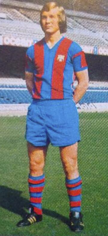 Jug con el Barcelona B de 1974 a 1976