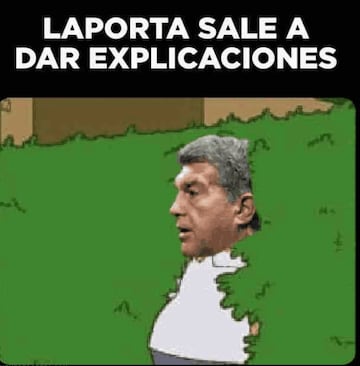 Laporta habla y los memes salen solos