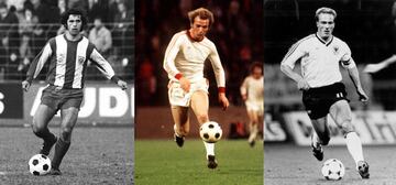 Müller, Hoeness y Rummenigge.