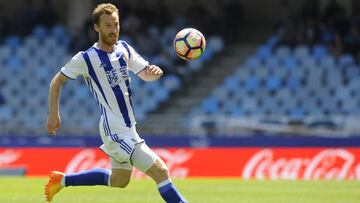 Zurutuza, jugador de la Real Sociedad.