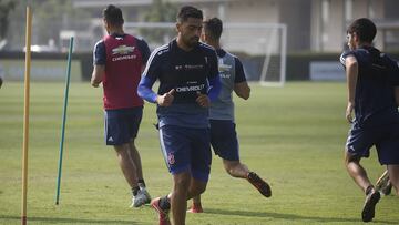 Santiago, 06 de febrero de 2018
 Entrenamiento Universidad de Chile 06.02.18.
 Karin Pozo/Photosport