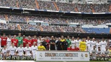 <b>EL ÚLTIMO. </b>El Madrid-Manchester de veteranos del pasado día 3 fue el último partido en el Bernabéu.