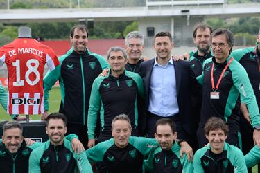 Despedida de Óscar de Marcos.