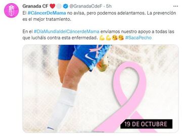 El mundo del deporte se tiñe de rosa en el #DiaMundialdelCancerdeMama