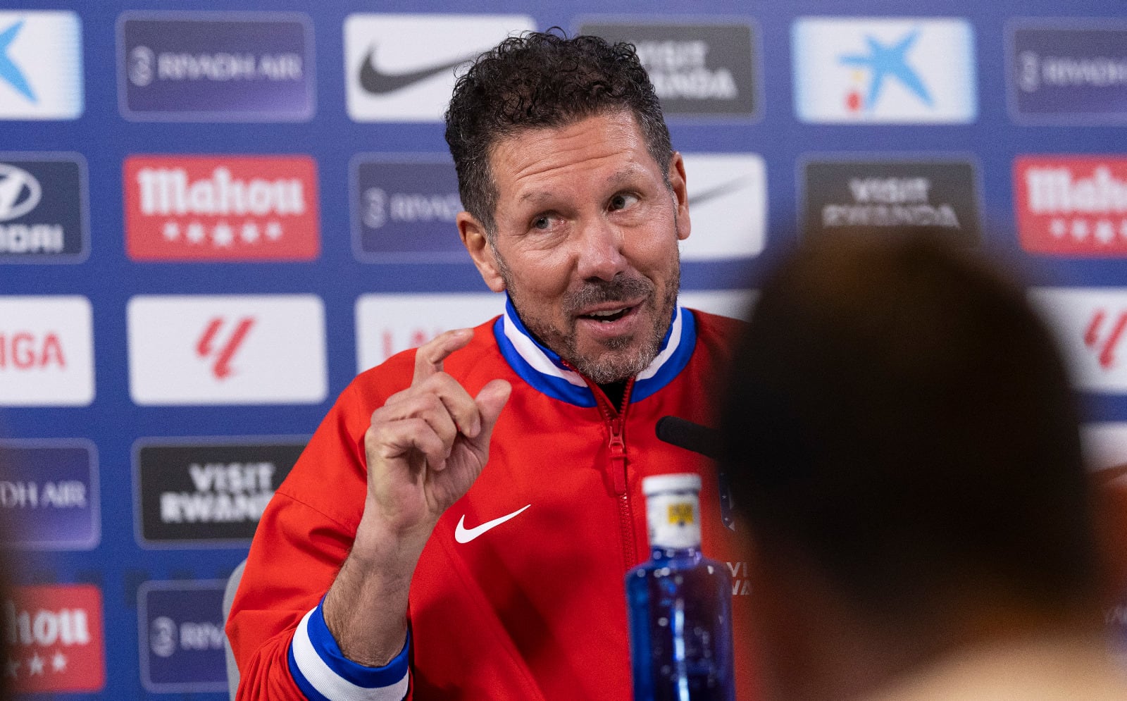 Simeone: “Musso está a muy buen nivel y eso es bueno para Oblak y para todos”