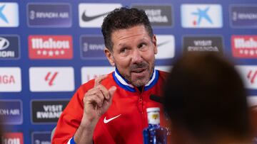 Simeone: “Musso está a muy buen nivel y eso es bueno para Oblak y para todos”