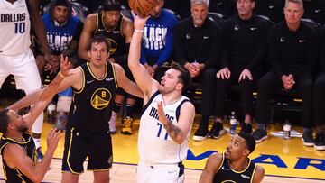 La espectacular exhibición de Luka Doncic ante los Warriors para remontar 21 puntos